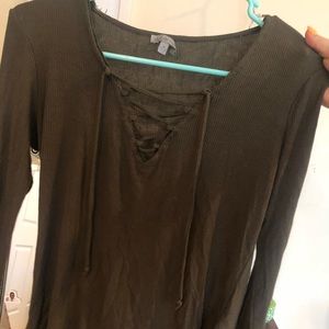 Army green long sleeve